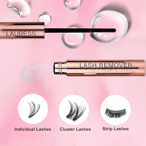 Image of Lash Remover for Lash Extensions 10ML LAUBESS Lash Glue Remover Lash Bond and Seal Remover Lash Extension Remover Lash Cluster Remover Eyelash Remover for Lash Clusters