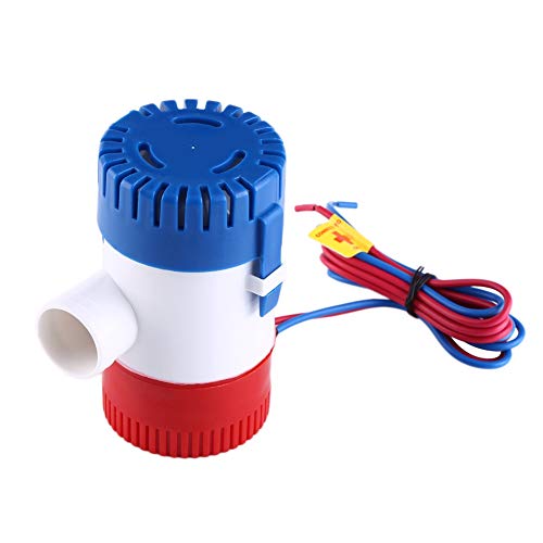 Qii lu 1100 GPH 12V Bomba sumergible de bomba de achique de...