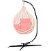 go2buy Heavy Duty Swing Chair Stand,Hammock C Stand---Bigger Base, Black(Stand Only)