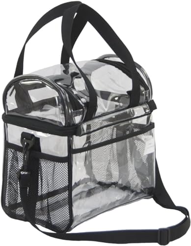 Generic Transparent Lunch Bag, Stadium-Approved, Heavy Duty, Large, Reusable, PVC Material