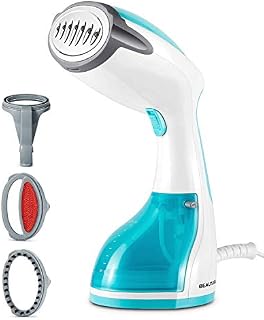 BEAUTURAL Steamer for Clothes with Pump Steam Technology, Portable Handheld Garment Fabric Wrinkles