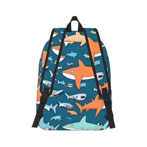 Sac à dos pour filles et garçons décontracté enseignant Noir