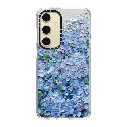 Coque antichoc Samsung Galaxy S24+ CASETiFY transparente florale
