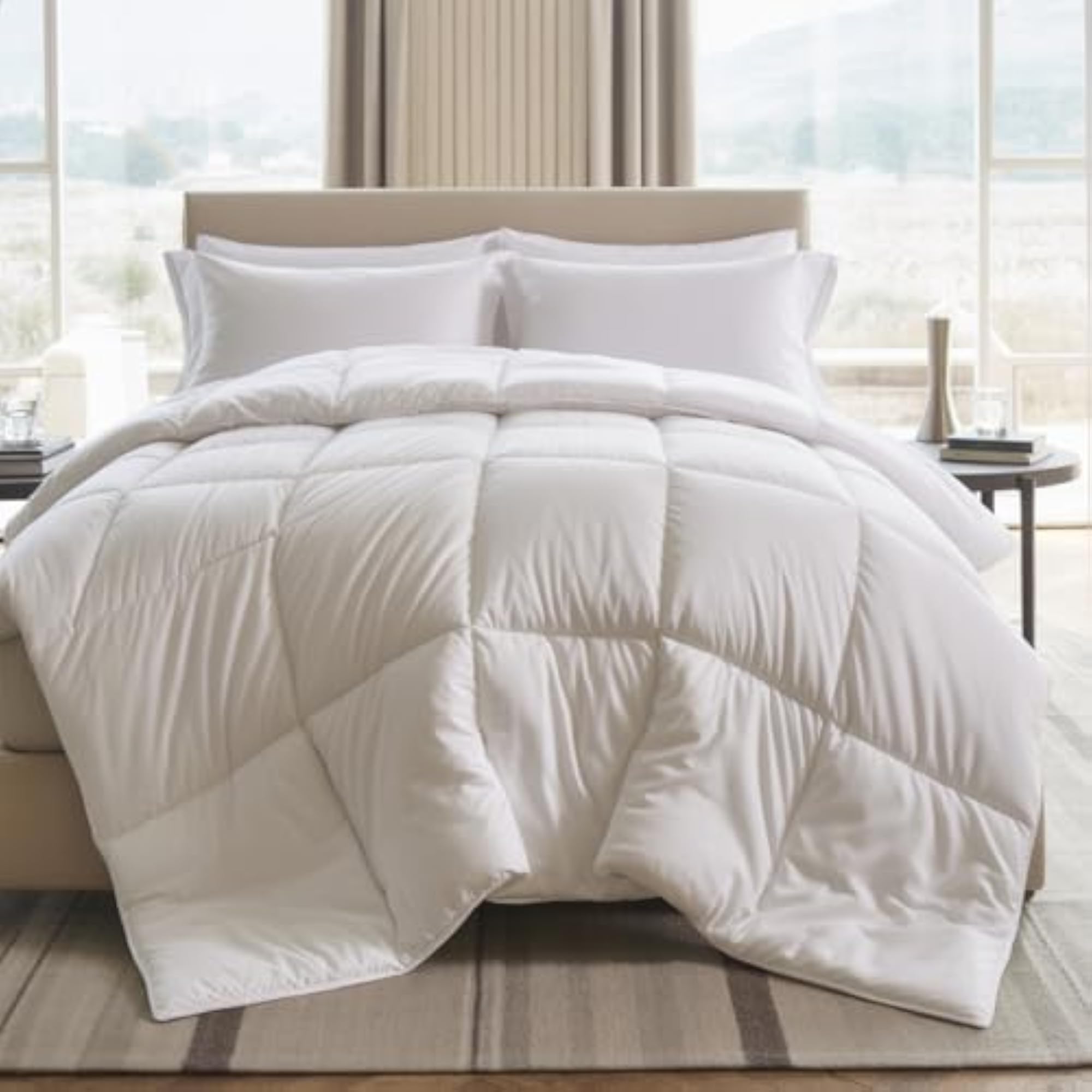 Microfiber Comforter - Breathable, Lightweight, Ultra Soft