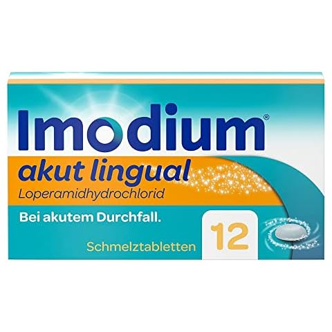 Imodium akut lingual Schmelztabletten, 12 St Cover