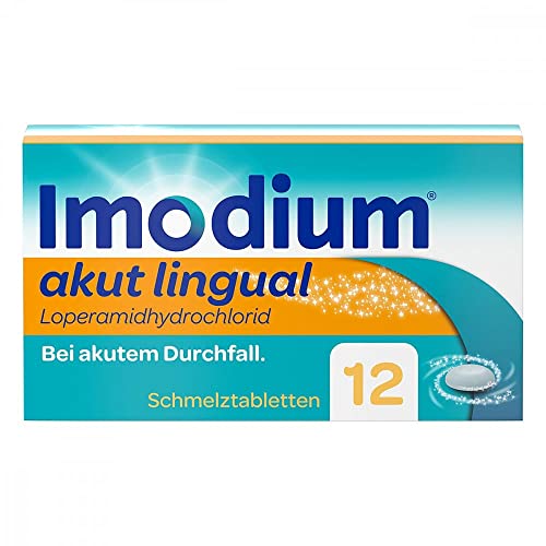 Imodium akut lingual Schmelztabletten, 12 St Cover