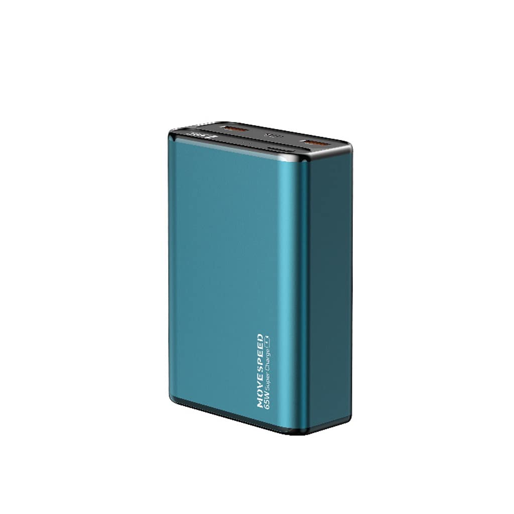 PEPDRO Notebook Power Bank 26800 mAh 65WPD Carica Rapida bidirezionale Computer ad Alta Potenza Power Bank Mobile (Color : Green)