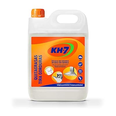 KH-7 - KH7 Quitagrasas Desengrasante | Elimina Grasa y Suciedad | Aplícalo en Cocina Ropa Exterior o Vehículos | Apto para todas las Superficies y Tejidos | Profesional 5L