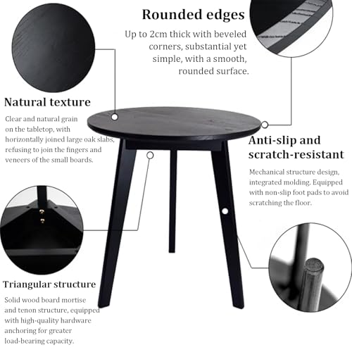 Table d'appoint décorative en bois massif haut de gamme - 8