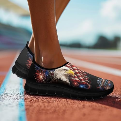 Image of Womens Slip On Walking Shoes Non Slip Loafer Breathable Holiday Travel Shoe Lightweight Casual Low Top Sneakers SizeUS 5.5-11.5
