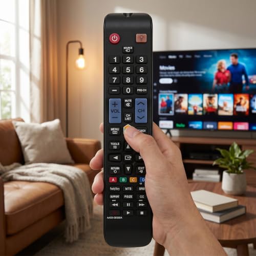 Image of Smart TV Remote Control AA59-0058A for Samsung, Replacement Remote Control for Samsung Smart TV.