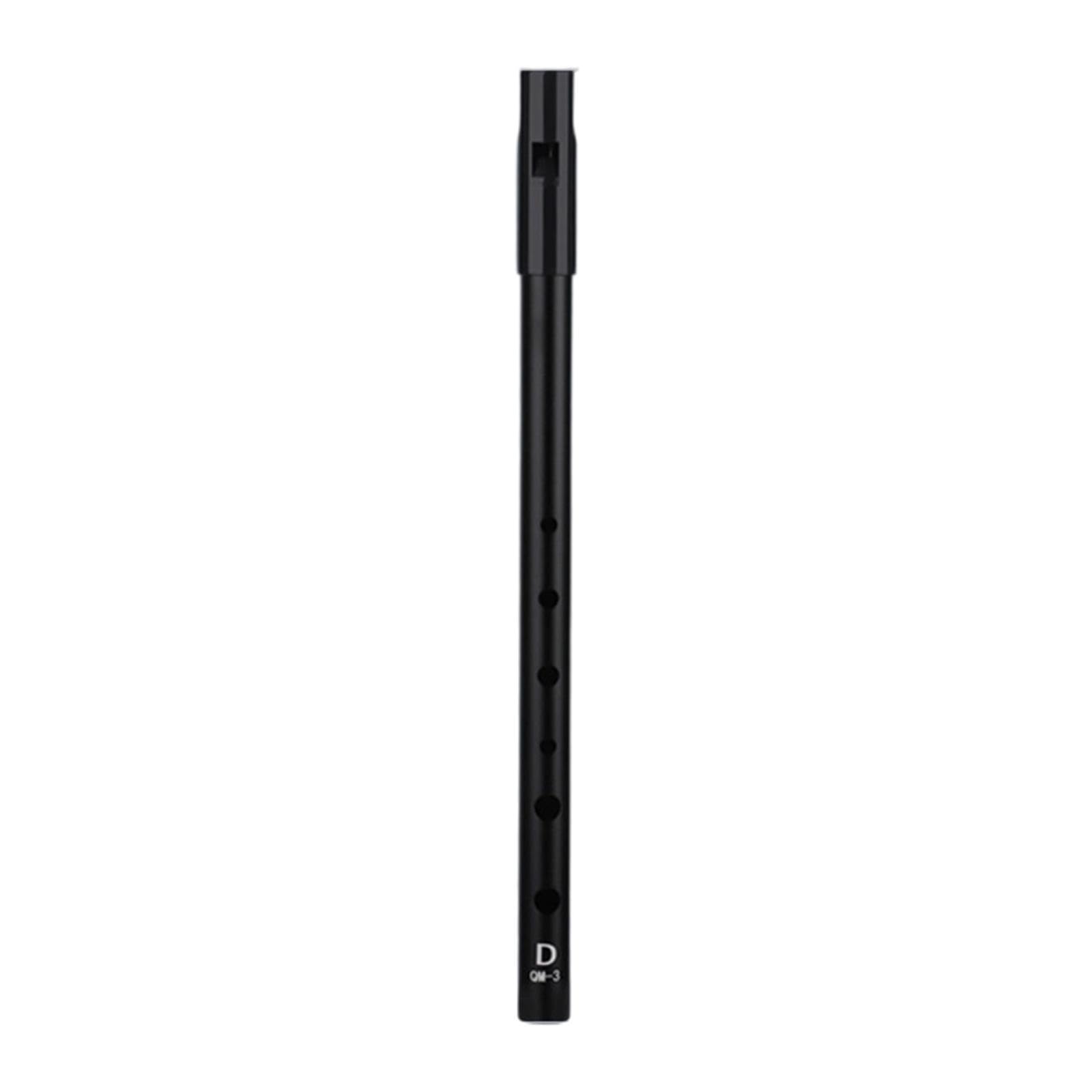 Penny Whistle Flute Portable Easily Clean 6 Hole Kids Beginners Music Lovers D Key Black | Whistles | Folk & World | Wind & Woodwind | Musical Instruments & Gear-image-28