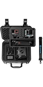 Amazon.co.jp: Lekufee Insta360 Ace Pro 2トラベル防水ハードケース
