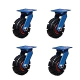 * Verdickungsbügel Caster 8-Zoll-Rollen, Universalrollen, Schwerlastrollen, Industrierollen, Wagenrollen, Gummirollen, Silentrollen, Eisenrollen, langlebig.