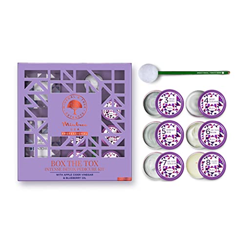 Mintree USA Box The Tox Detox Manicure-Pedicure Kit - LAVENDER