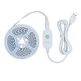 Se puede cortar: varias formas, buena flexibilidad, se puede doblar y plegar a voluntad. La tira de luces LED se puede cortar cada 3 LED a lo largo de las marcas de corte, muy adecuado para un fácil bricolaje.