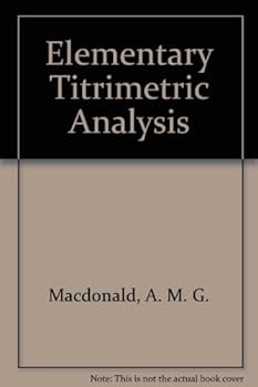 Hardcover Elementary Titrimetric Analysis Book