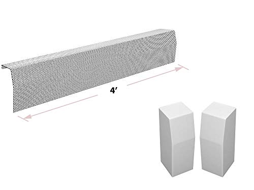 image for Baseboarders Premium Series 5 ft Galvanized Steel Slip-On Baseboard He