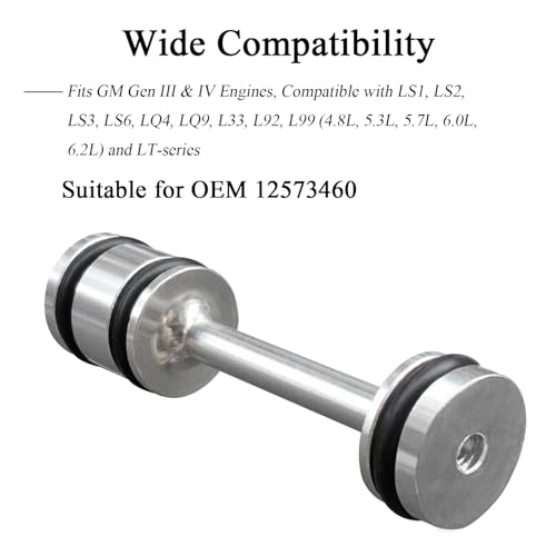 2Unit LS Billet, LS Oil Barbell Compatible with Gen III & IV Engines LS2 LS1 LS3 LS6 LQ4 LQ9 L33 L92 L99 4.8L 5.3L 5.7L 6.0L 6.2L Oil Diverter, Ls Engine Tools Aluminum by Dovabietar - Image 2