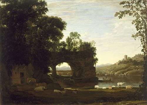 Tableaux sur toile Claude Lorrain pour sublimer la décoration murale de votre salon
