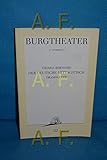  Der Theatermacher (Burgtheater-Programmbuch Nr. 1)