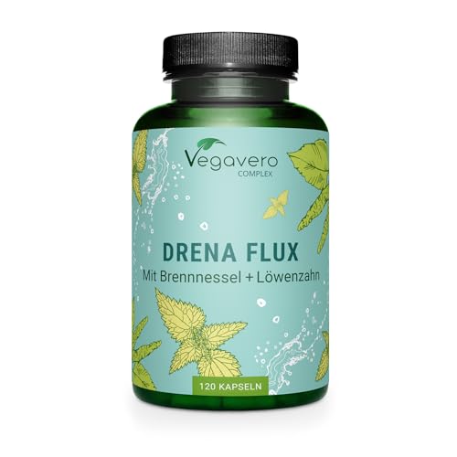 Vegavero DIURETICO POTENTE | Retención de Líquidos + Drenante | 4 MESES | Diente de León + Ortiga Verde + Ortosifon | Altamente Concentrado | DETOX Depurativo | Sin Aditivos & Vegano