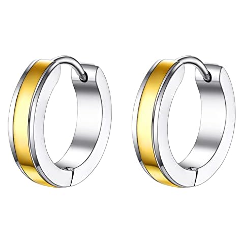 Boucle d'Oreille PROSTEEL Créoles 12mm thumbnail