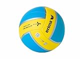 Erima - Palla da pallavolo King of The Beach, Colore: Azzurro/Giallo, Turchese (Aqua/Gelb), 5