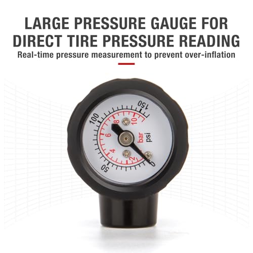 CXWXC CO2 Inflator with Pressure Gauge