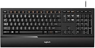 Logitech Illuminated Ultrathin Keyboard K740 with Laser-Etched Backlit Keyboard and Soft-Touch Palm Rest