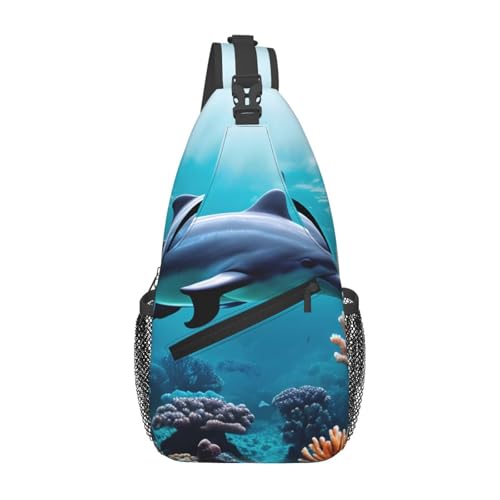 Mochila Urbana Bandolera con Estampado Marino Unisex miniatura 1