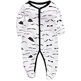 MUSTERDESIGN --- Der Baby-Schlafanzug ist mit niedlichen Mustern gestaltet, die mit leuchtenden Farben kombiniert sind und für Baby Jungen geeignet sind.
