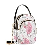 bols ballerina 1575 Sac à main polyvalent : vous pouvez utiliser le sac à main à bandoulière dans la vie quotidienne ou d'autres activités de plein air. Il peut être utilisé comme sac à livres, sac pour ordinateur portable, sac de voyage.