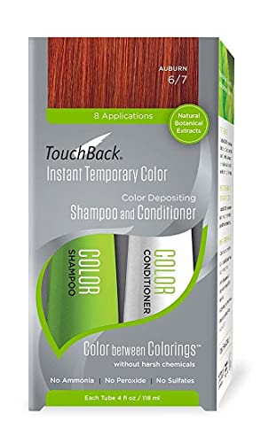 TouchBack Auburn Color Shampoo and Conditioner Set