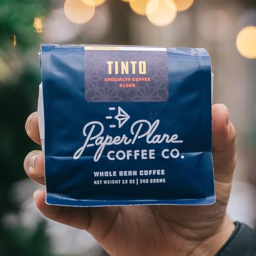 Paper Plane Coffee Co Tinto Blend Café en Grano 12oz miniatura 3
