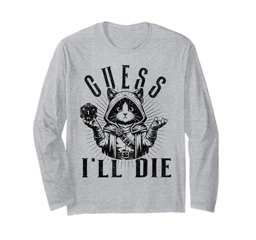 Chemise de jeu de rôle Guess I'll Die Rogue Manche Longue