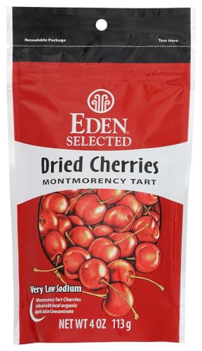 Eden Organic Dried Montmorency CherriesPouches - 4 oz - 3 pk