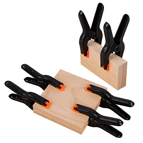 Frichom 10 Pcs 4.5 Inch Professional Plastic Large Spring Clamps Heavy Duty For Crafts Or Plastic Clips And Backdrop Clips Clamps For Backdrop Stand,Photography thumb #5