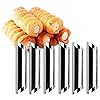 Buisjes van Roestvrij Gebak Spiraal Cannoli van Roestvrij Staal Croissant Bakken Tools Hoorn Bakvorm Staal Cannoli Vorm…