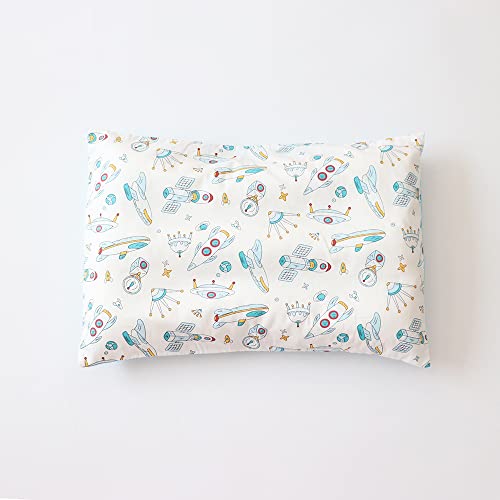 Emenpy 100% Cotton Crib Bedding Set For Infant Boys Girls,3 Pcs Baby Bed Linen Include Duvet Cover,Fitted Sheet,Pillowcase,Nursery Decoration,No Filler(Blue) #TOP2