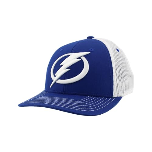 Image of ZHATS NHL Unisex-Adult NHL Officially Licensed Adjustable Snapback Hat Dakota Icon Team Color