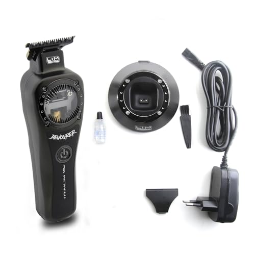 Máquina de corte de cabello LIM HAIR TRIMLIM 15k DEVOURER para profesionales cualificados. Acabados, contornos y dibujos. Motor VECTOR hasta 15.000 rpm, Batería Litio, ZERO Effect