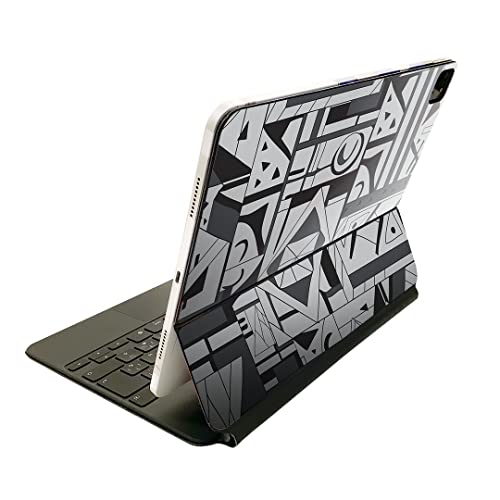 Magic Keyboard�p �X�L���V�[�� iPad Pro 12.9�C���` ��4�E5�E6���� iPad Air 13�C���` M2�EM3�EM4 �Ή� A1998�EA2480 �D�F �O���[ �͗l