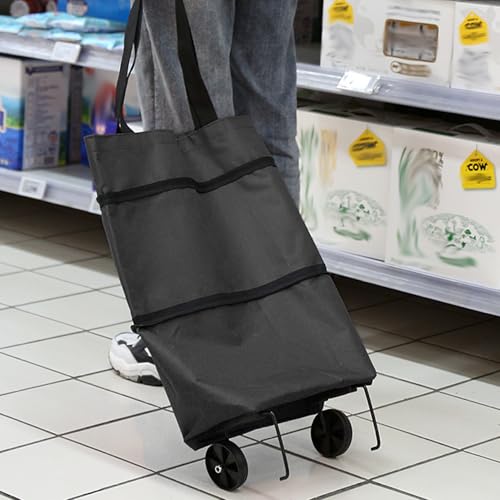 Grand courses pliable en tissu Oxford réutilisable et stable - 2