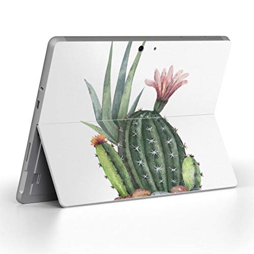 igsticker Surface Go/Surface Go 2 専用スキンシール サーフェス go シール スキン 保護 フィルム ステッカー アクセサリー 015950 サボテン 多肉植物