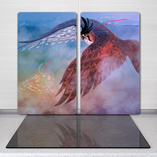 Planche à découper verre induction 2x30x52cm de protection plaque - 3