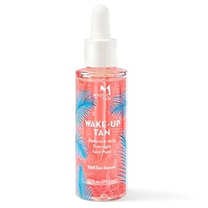 Mystic Tan Wake Up Tan Face Self Tanner Serum with Hyaluronic Acid, 1.0 fl. oz / 29.5 ml