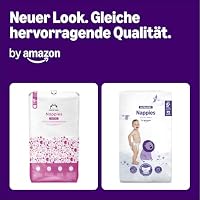 By Amazon Ultra Dry Windeln Größe 5+ (11-17 kg) - MONATSBOX, Weiß, 144 Stück (2 Packungen mit 72) (Früher Unter Der Marke Mama Bear, Identisches Produkt) – Ansicht 2