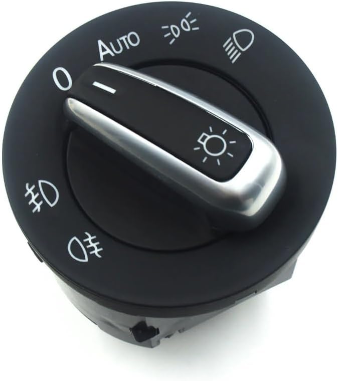 Auto Headlight Switch Compatible with VW for Transporter 2003-2015 Car Auto Headlight Sensor HeadLamp Switch Control Module Headlight Switch 5ND941431B