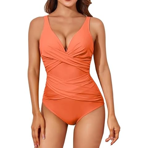 Tummy Control One Piece Swimsuit for Women Cover